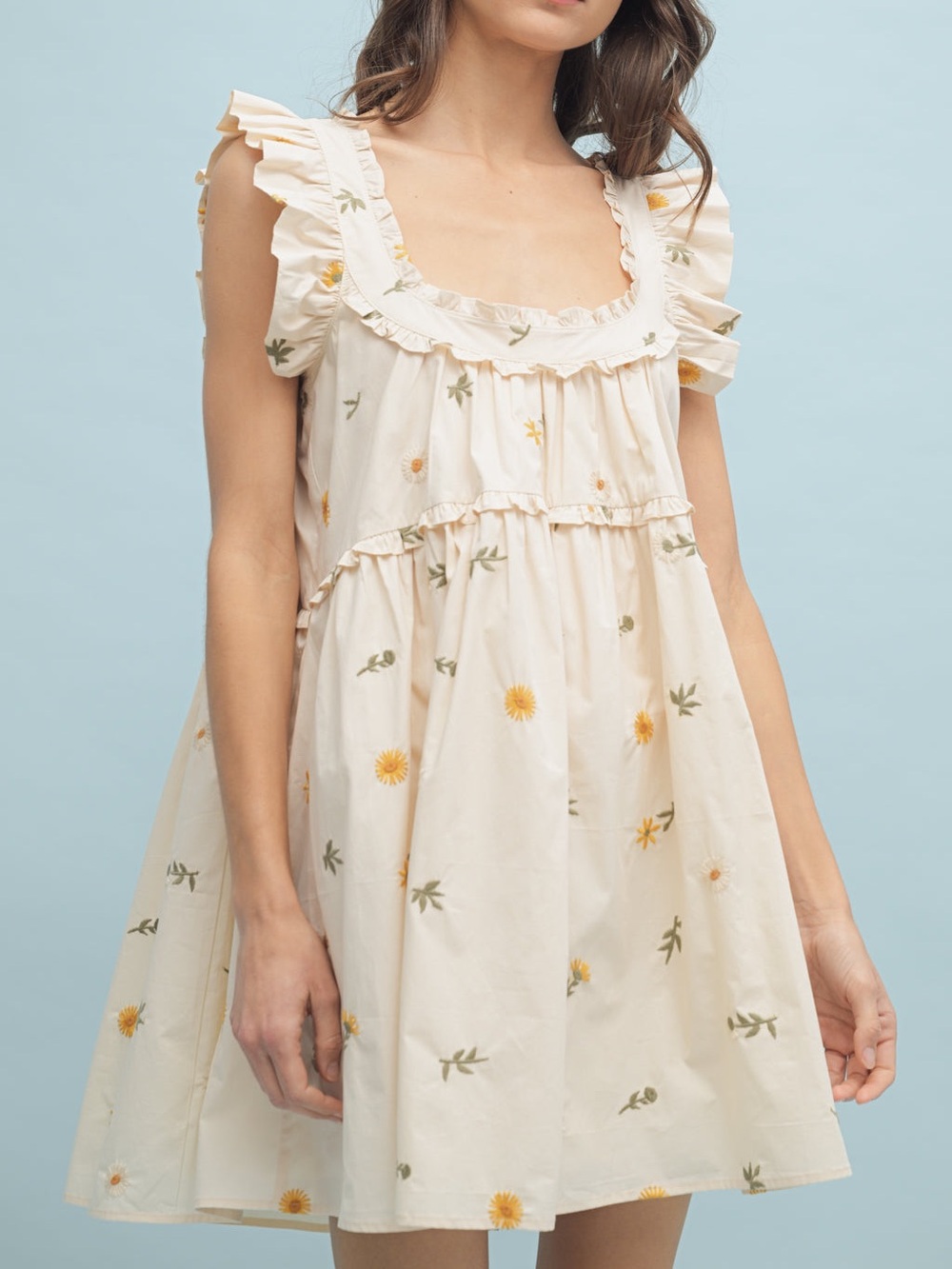Wishlist Catalina Mini Babydoll Dress
